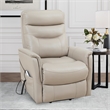 Parker Living Gemini Softy Ivory Articulating Headrest Power Lift Recliner 2Pack