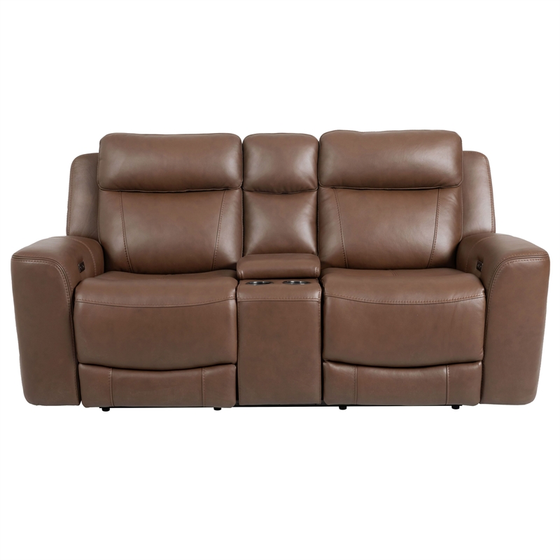Parker Living Calgary - Autumn Umber Power Reclining Console Loveseat P2