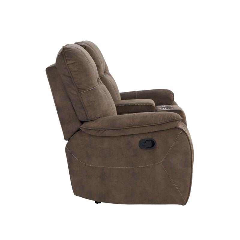 Parker Living Cooper - Shadow Brown Manual Reclining Sofa and Loveseat