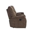 Parker Living Cooper - Shadow Brown Manual Reclining Sofa and Loveseat