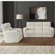 Parker Living Radius - Mega Ivory Power Reclining Sofa and Loveseat