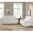 Parker Living Royce - Fantom Ivory Power Reclining Sofa and Loveseat