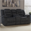 Parker Living Bolton - Misty Storm Manual Reclining Sofa and Loveseat