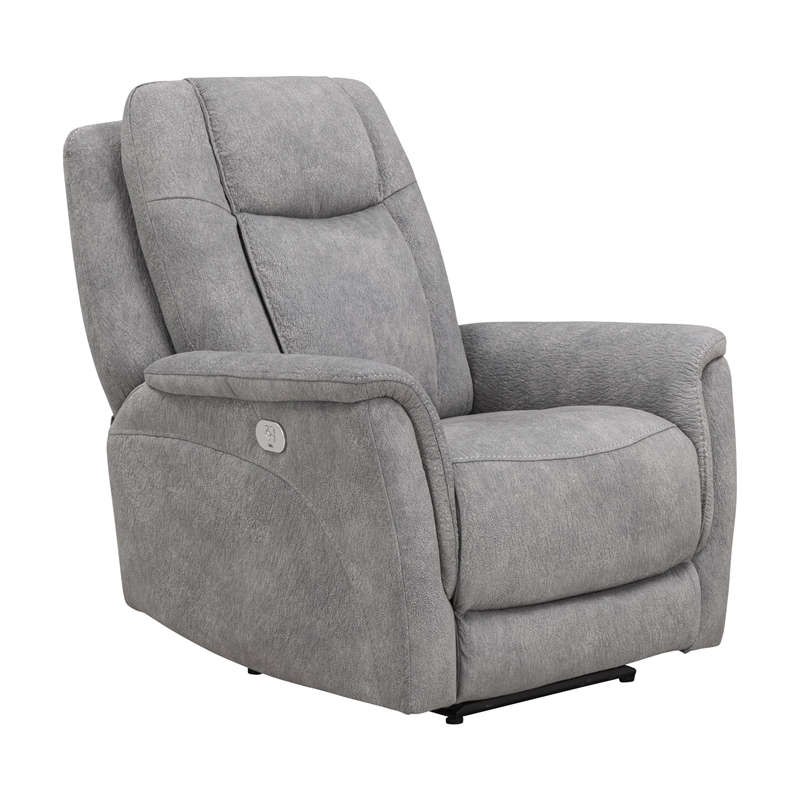 Parker Living Linus - Hudson Grey Power Reclining Sofa and Two Recliners