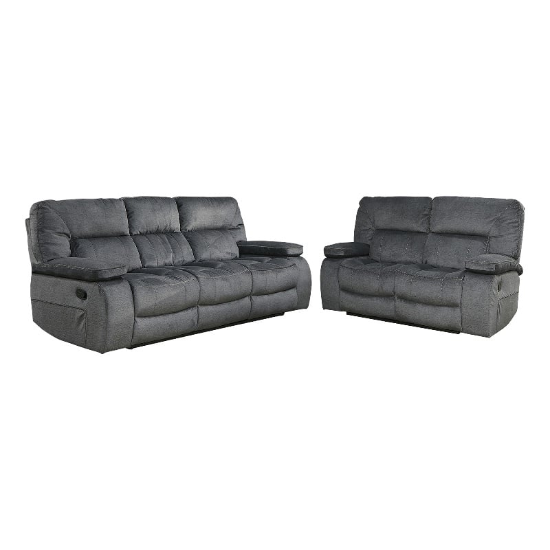 Parker Living Chapman - Polo Manual Reclining Sofa and Loveseat