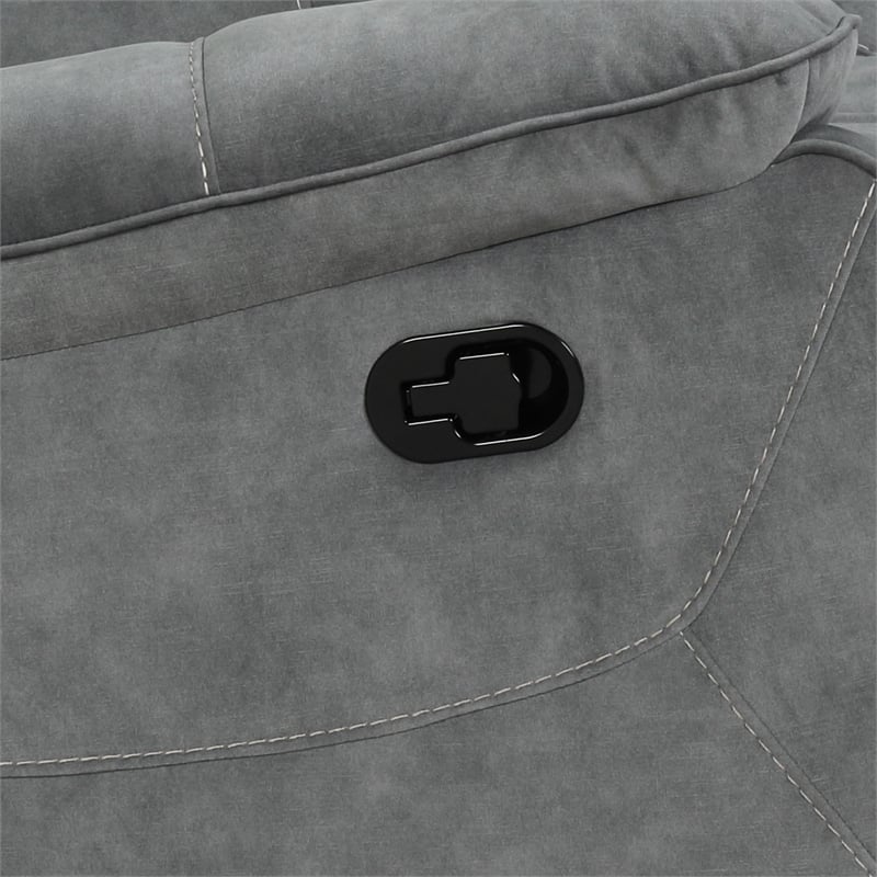 Parker Living Cooper - Shadow Grey Manual Reclining Sofa and Recliner