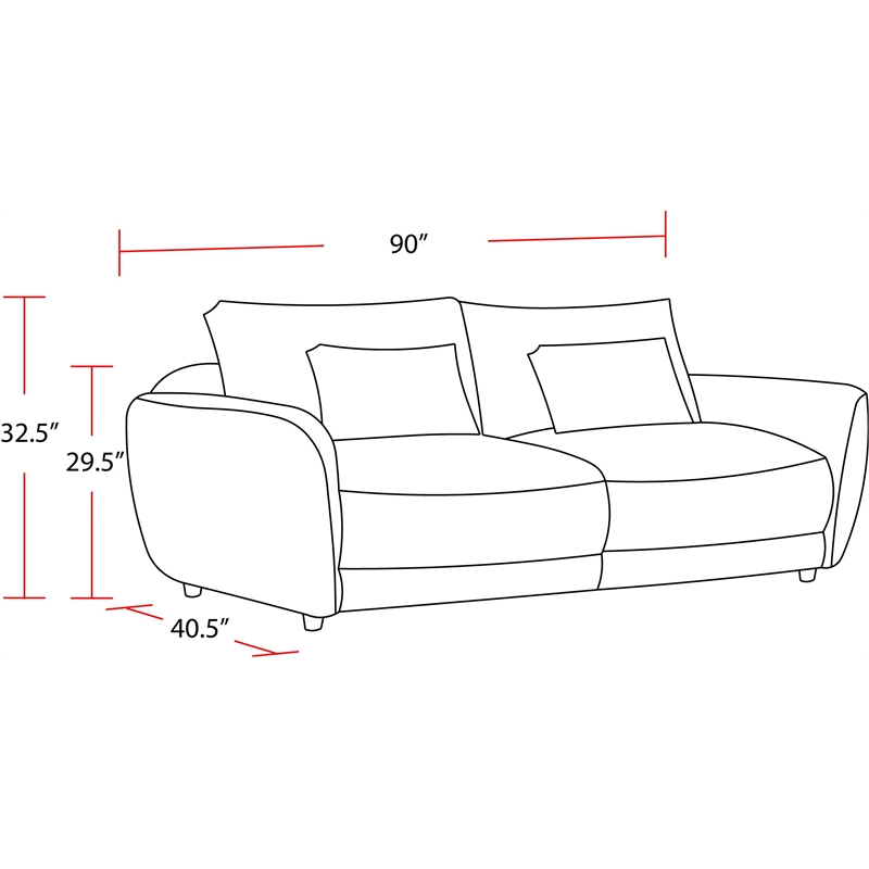 Parker Living Utopia - Mega Ivory Sofa and 2 Chair and Half