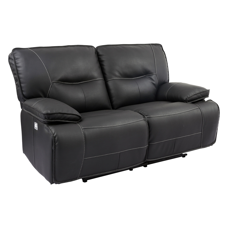 Parker Living Spartacus - Black Power Reclining Sofa and Loveseat