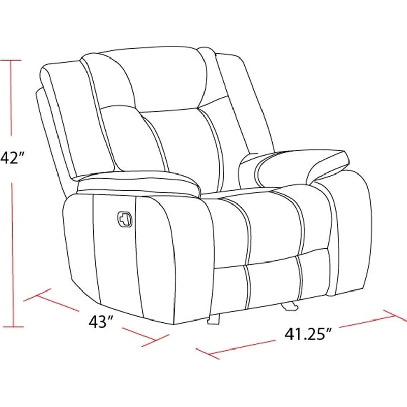 Parker Living Blake - Desert Taupe Manual Reclining Sofa and Recliner