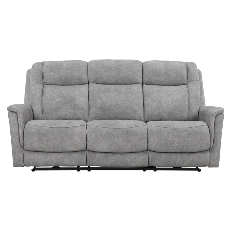 Parker Living Linus - Hudson Grey Power Reclining Sofa and Recliner