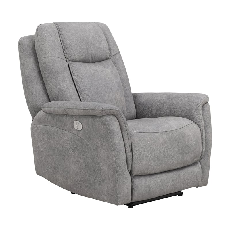 Parker Living Linus - Hudson Grey Power Reclining Sofa and Recliner