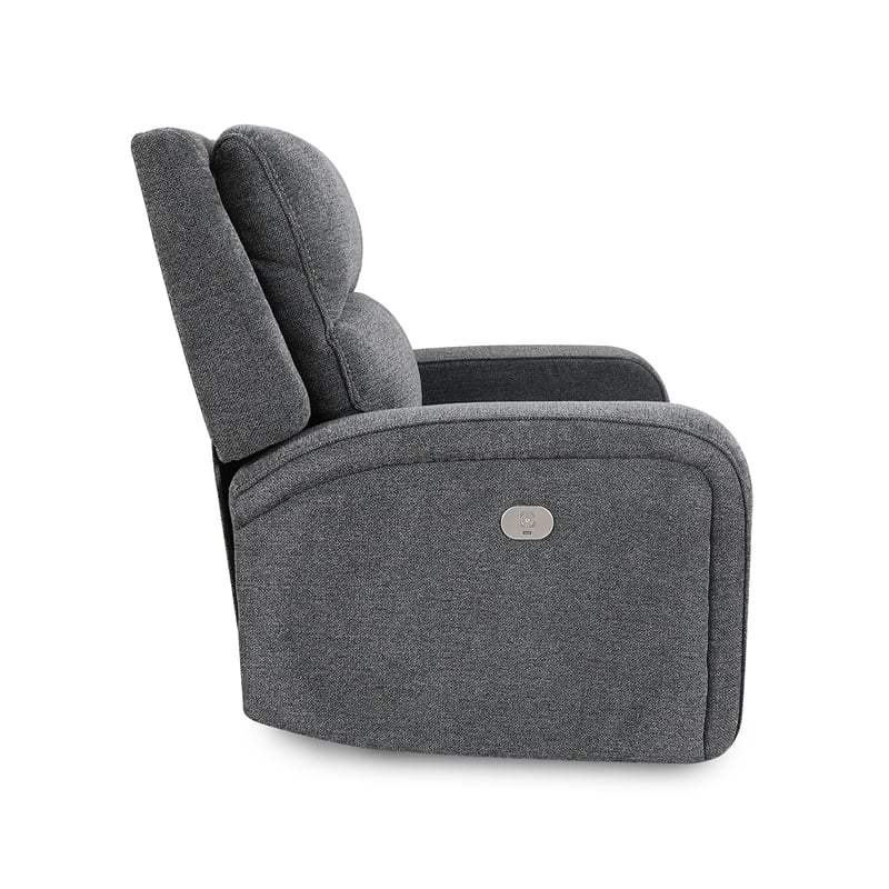 Parker Living Polaris - Bizmark Grey Power Reclining Sofa and Recliner