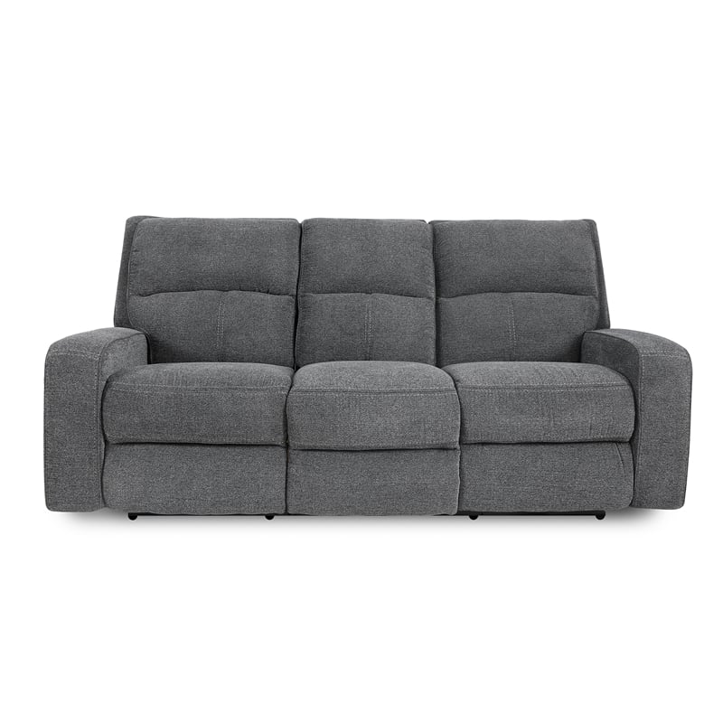 Parker Living Polaris - Bizmark Grey Power Reclining Sofa and Loveseat