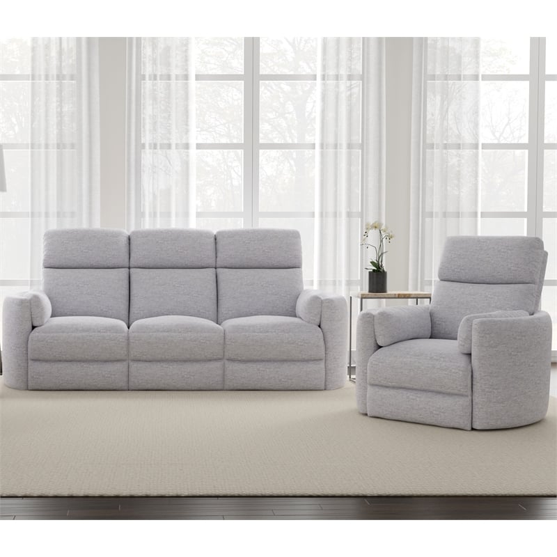 Parker Living Radius - Mineral Power Reclining Sofa and Recliner