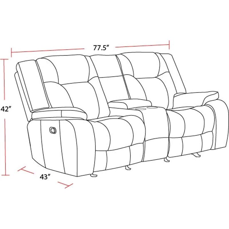 Parker Living Blake - Desert Taupe Manual Reclining Sofa and Loveseat