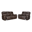Parker Living Cascade - Auburn Power Reclining Sofa and Loveseat