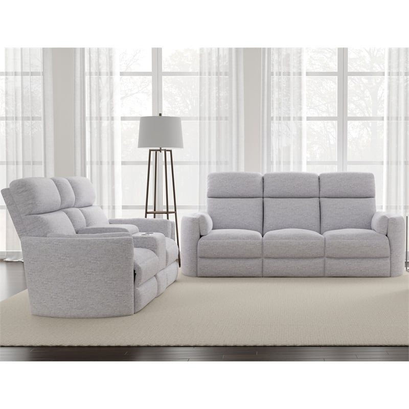 Parker Living Radius - Mineral Power Reclining Sofa and Loveseat