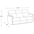 Parker Living Radius - Mineral Power Reclining Sofa and Loveseat
