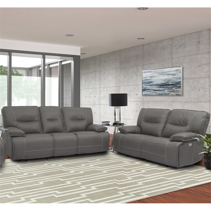 Parker Living Spartacus - Haze Power Reclining Sofa and Loveseat
