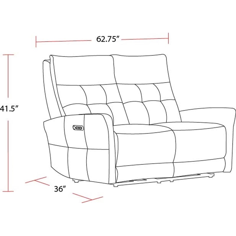 Parker Living Gershwin - Lucca Butterscotch Power Reclining Sofa and Loveseat