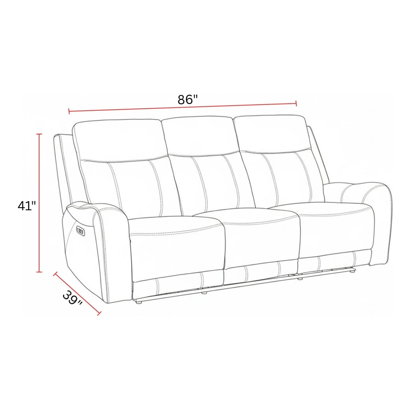 Parker Living Haywood - Butternut Power Reclining Sofa and Loveseat