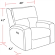 Parker Living Polaris - Kahlua Power Reclining Sofa and Recliner