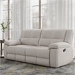 Parker Living Buster - Opal Taupe Manual Glider Reclining Sofa and Two Recliners