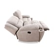 Parker Living Buster - Opal Taupe Manual Glider Reclining Sofa and Two Recliners