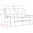 Parker Living Swift - Bourbon Power Reclining Sofa and Loveseat