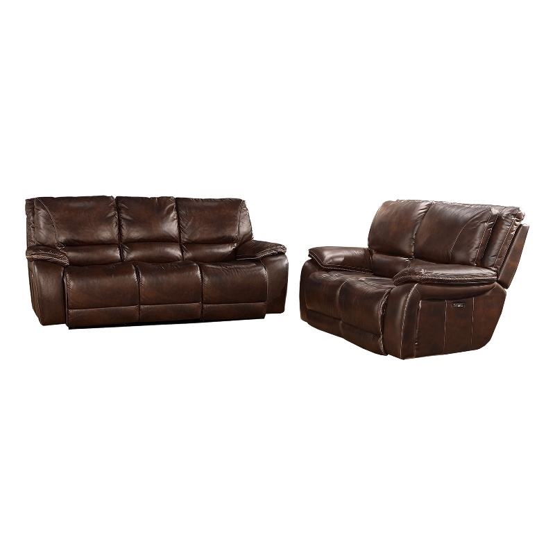 Parker Living Vail - Burnt Sienna Power Reclining Sofa and Loveseat