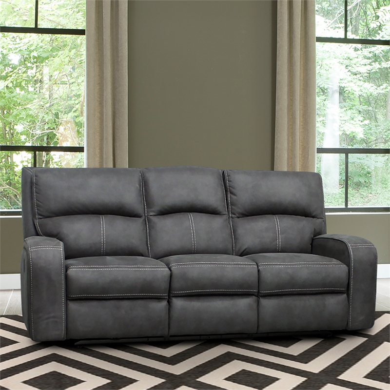 Parker Living Polaris - Slate Power Reclining Sofa and Two Recliners
