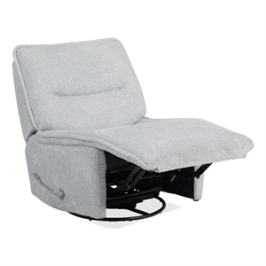 parker living leo - silver fox armless recliner