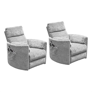 parker living radius lift - mineral power lift recliner two pack