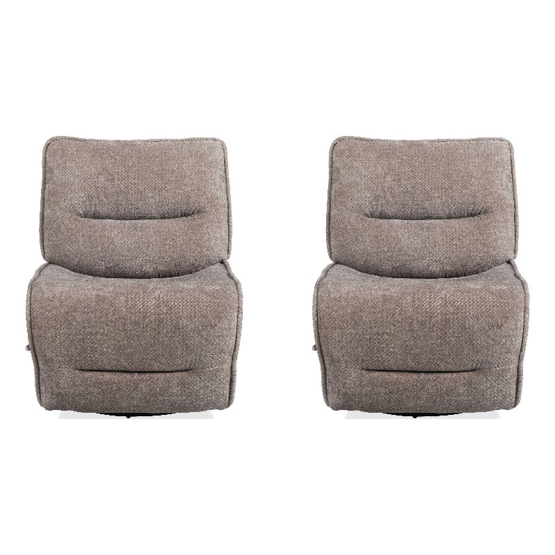 Parker Living Leo - Wheat Armless Recliner Two Pack