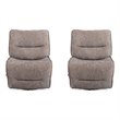 Parker Living Leo - Wheat Armless Recliner Two Pack