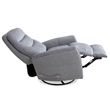 Parker Living Gemini - Capri Silver Swivel Glider Recliner Two Pack