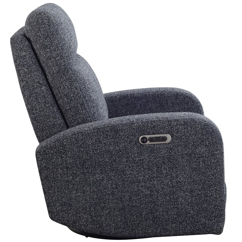 Parker Living Thriller Natural Beauty Denim Power Swivel Glider Recliner 2 Pack
