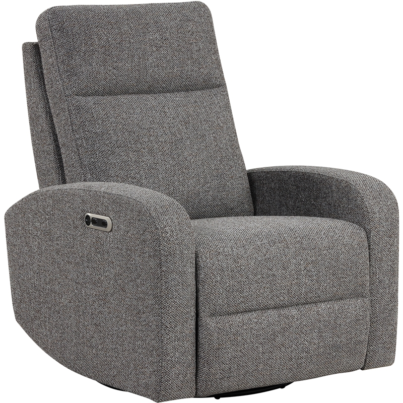 Parker Living Thriller Natural Beauty Grey Power Swivel Glider Recliner Two Pack