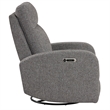 Parker Living Thriller Natural Beauty Grey Power Swivel Glider Recliner Two Pack