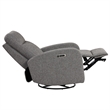 Parker Living Thriller Natural Beauty Grey Power Swivel Glider Recliner Two Pack