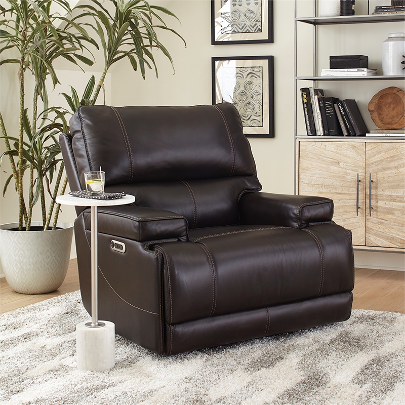 Parker Living Whitman Verona Coffee Power Reclining Sofa and Recliner