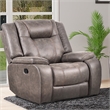 Parker Living Blake Desert Taupe Manual Glider Reclining Sofa and Two Recliners