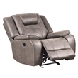 Parker Living Blake Desert Taupe Manual Glider Reclining Sofa and Two Recliners