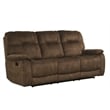 Parker Living Cooper Shadow Brown Manual Glider Reclining Sofa and Two Recliners