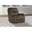 Parker Living Cooper Shadow Brown Manual Glider Reclining Sofa and Two Recliners