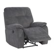Parker Living Cooper Shadow Grey Manual Glider Reclining Sofa and Two Recliners
