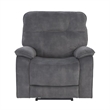 Parker Living Cooper Shadow Grey Manual Glider Reclining Sofa and Two Recliners