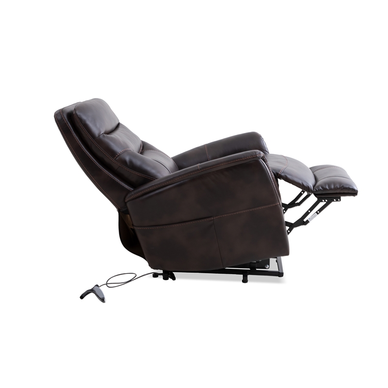 Parker Living Gemini Truffle Power Lift Recliner Articulating Headrest Two Pack