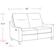Parker Living Madison Pisces Marine Power Reclining Sofa and Loveseat