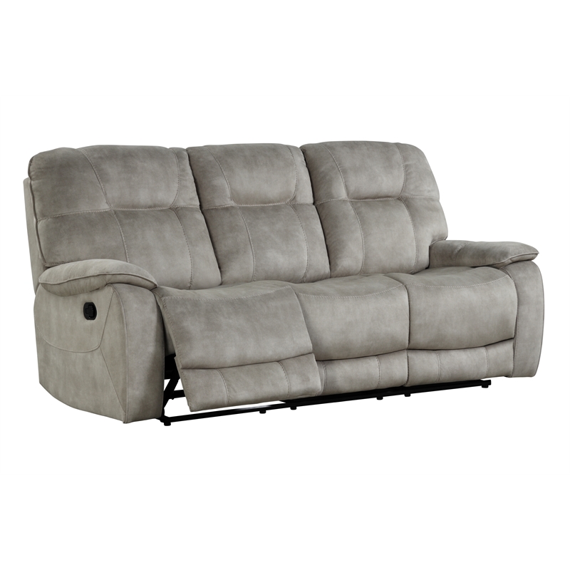Parker Living Cooper Shadow Natural Manual Glider Reclining Sofa and 2 Recliners
